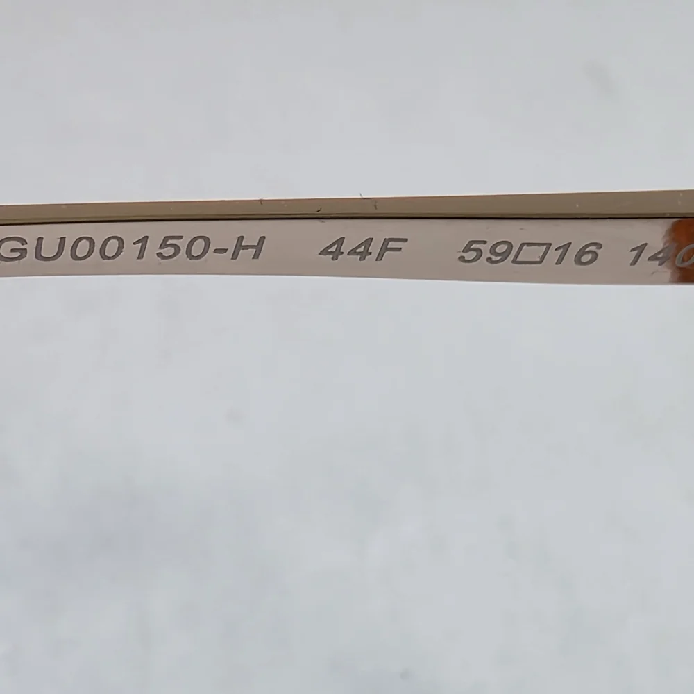 GUESS Orange Cat Eye Sunglasses - Picture 4 of 5